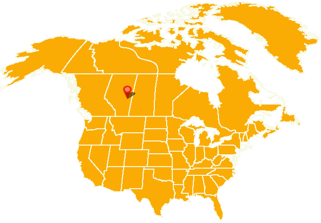 Map of Conklin, Alberta